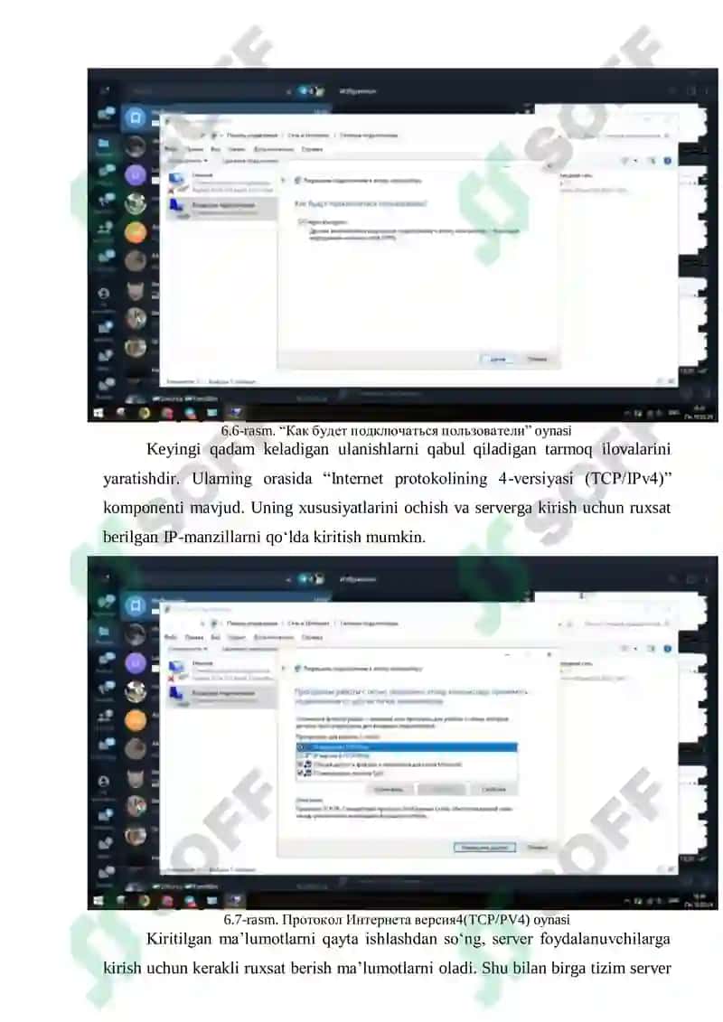 Windows OT da VPN tarmog‘ini sozlash 6
