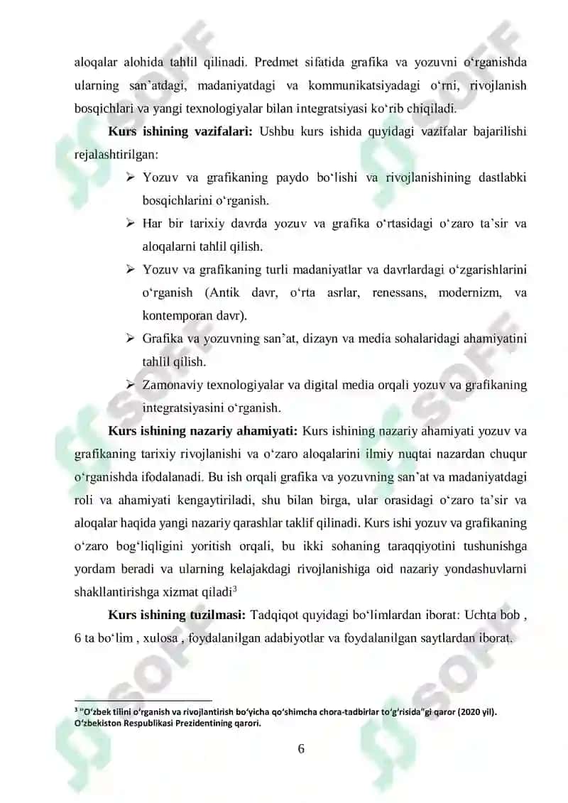 Grafika. Yozuv va uning tarixiy bosqichlari 6