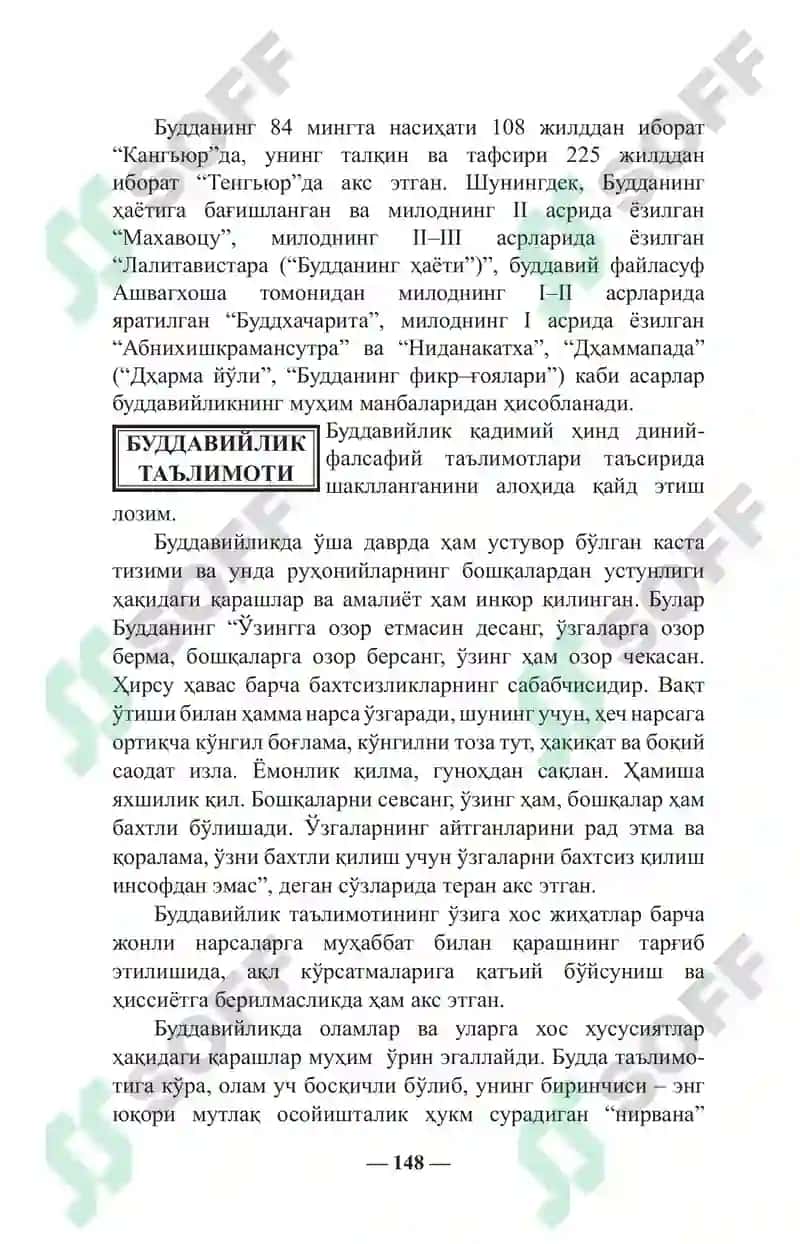 Буддавийлик (Буддизм)нинг келиб чиқиши 6