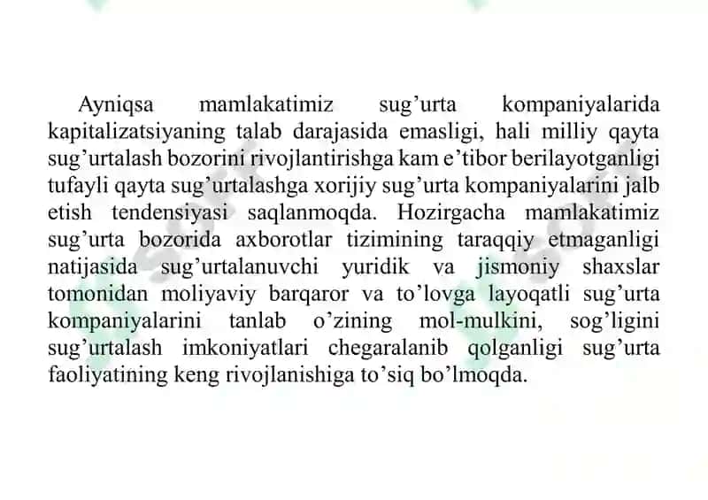 Sug'urta kompaniyalari va ularning asosiy funksiyalari 6