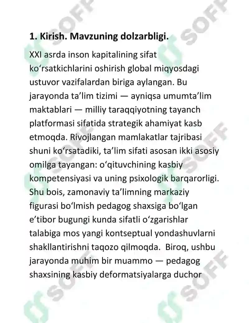 Pedagoglarning kasbiy deformatsiyalarini oldini olish va korreksiyalash yoʻllari 6