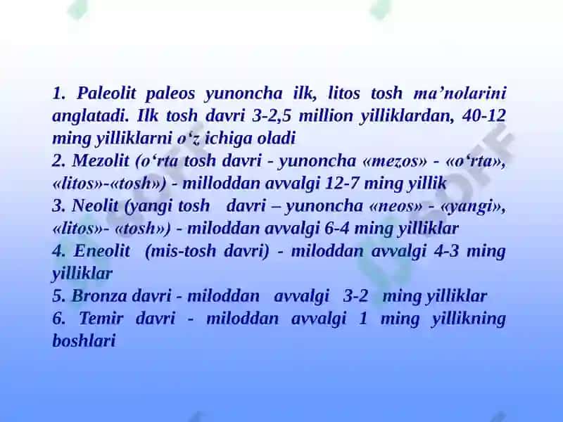 Oʻzbekiston tarixi 6