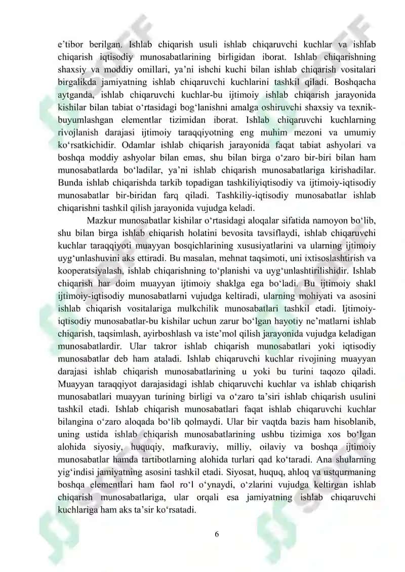 Mulkchilik munosabatlarining mohiyati va ularning huquqiy-iqtisodiy jixatlari 6