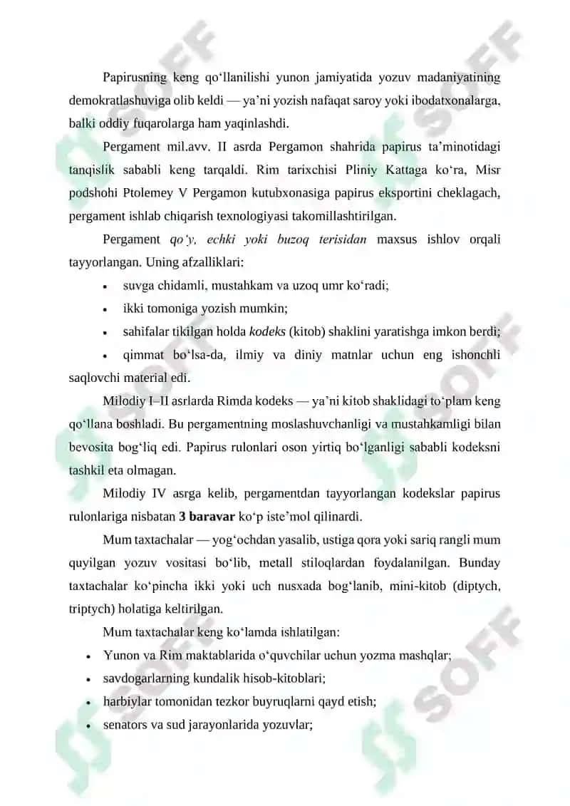QADIMGI G‘ARB SIVILIZATSIYALARIDA YOZUV VA KOMMUNIKATSIYA MADANIYATI INNOVATSIYA VA TRANSFORMATSIYA 6