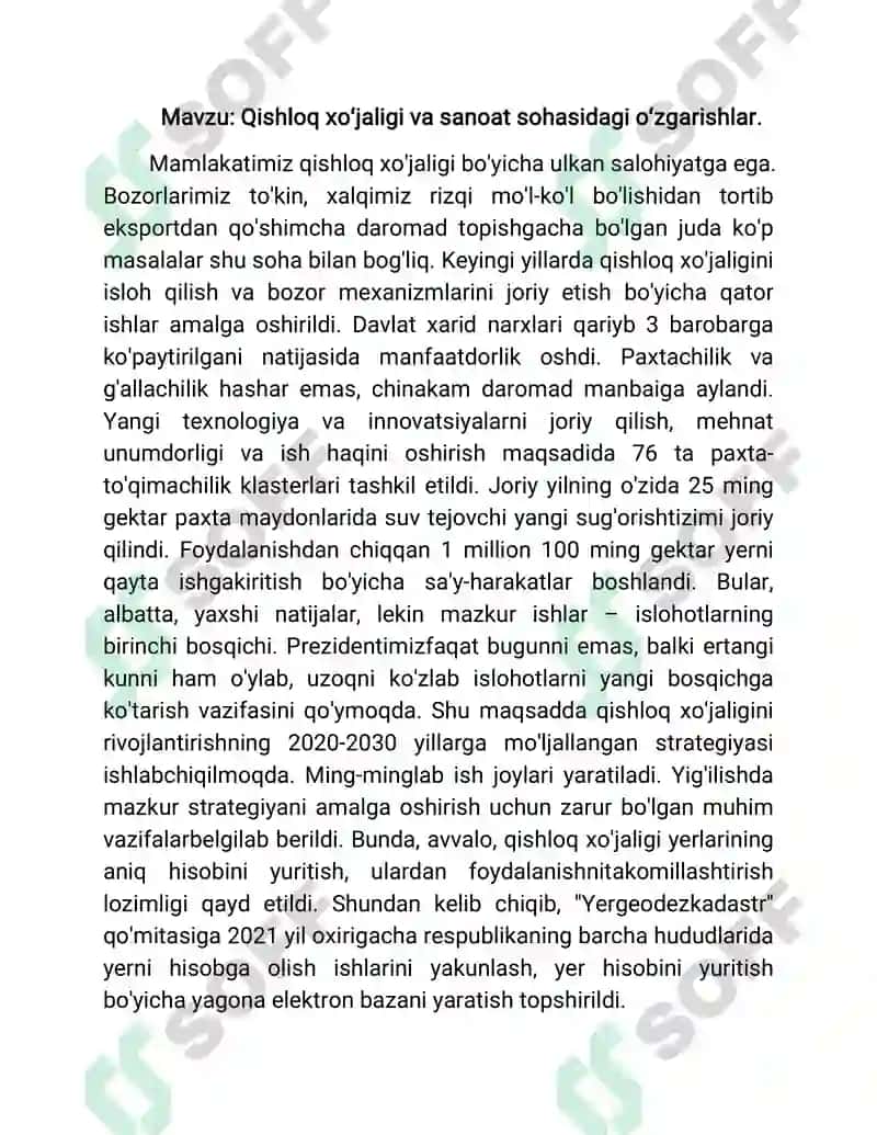 XX asrning 80-yillari soʻngida Oʻzbekistonda siyosiy, iqtisodiy va ijtimoiy muammolar 6