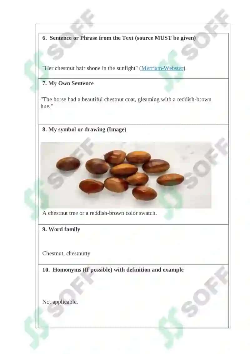 Semantic Map Assignment 1 6