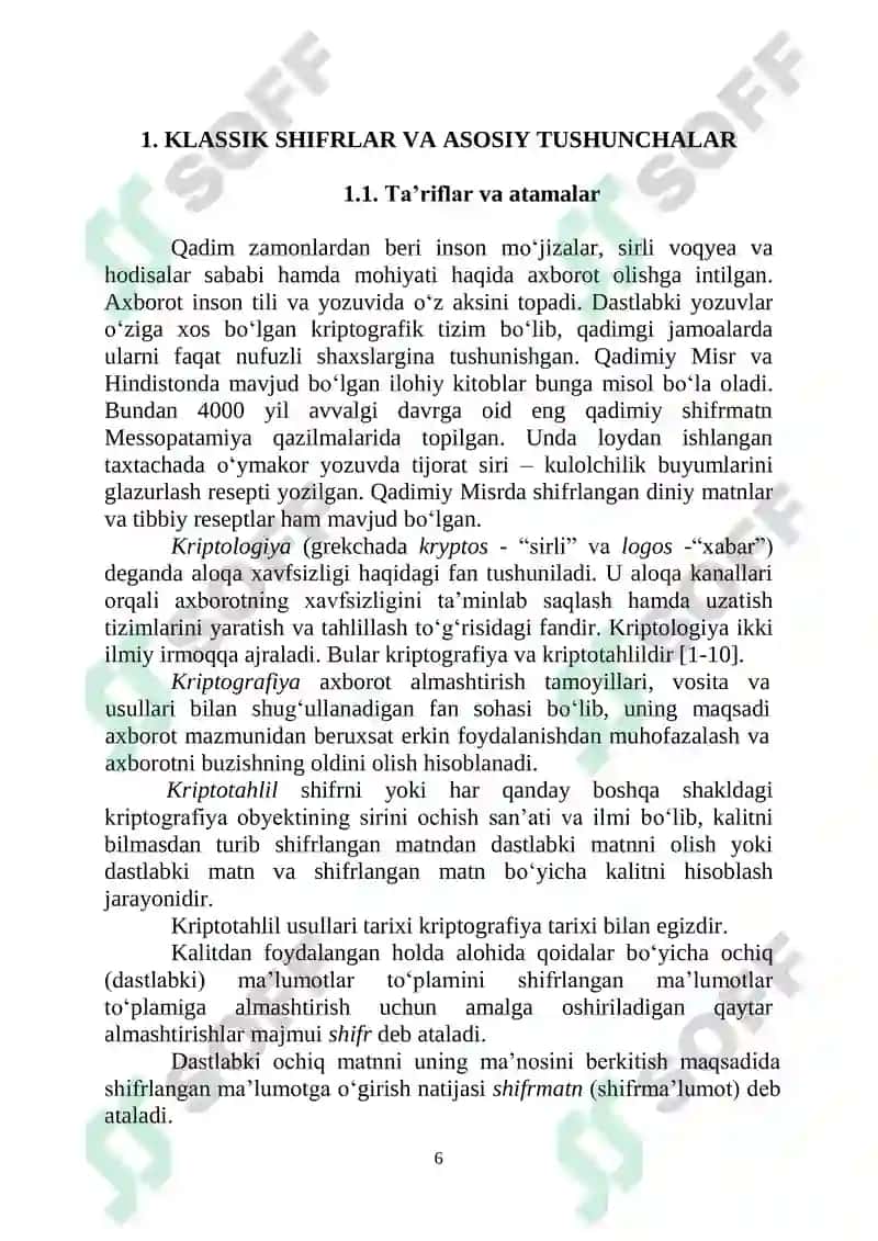 KRIPTOGRAFIYANING MATEMATIK ASOSLARI 6