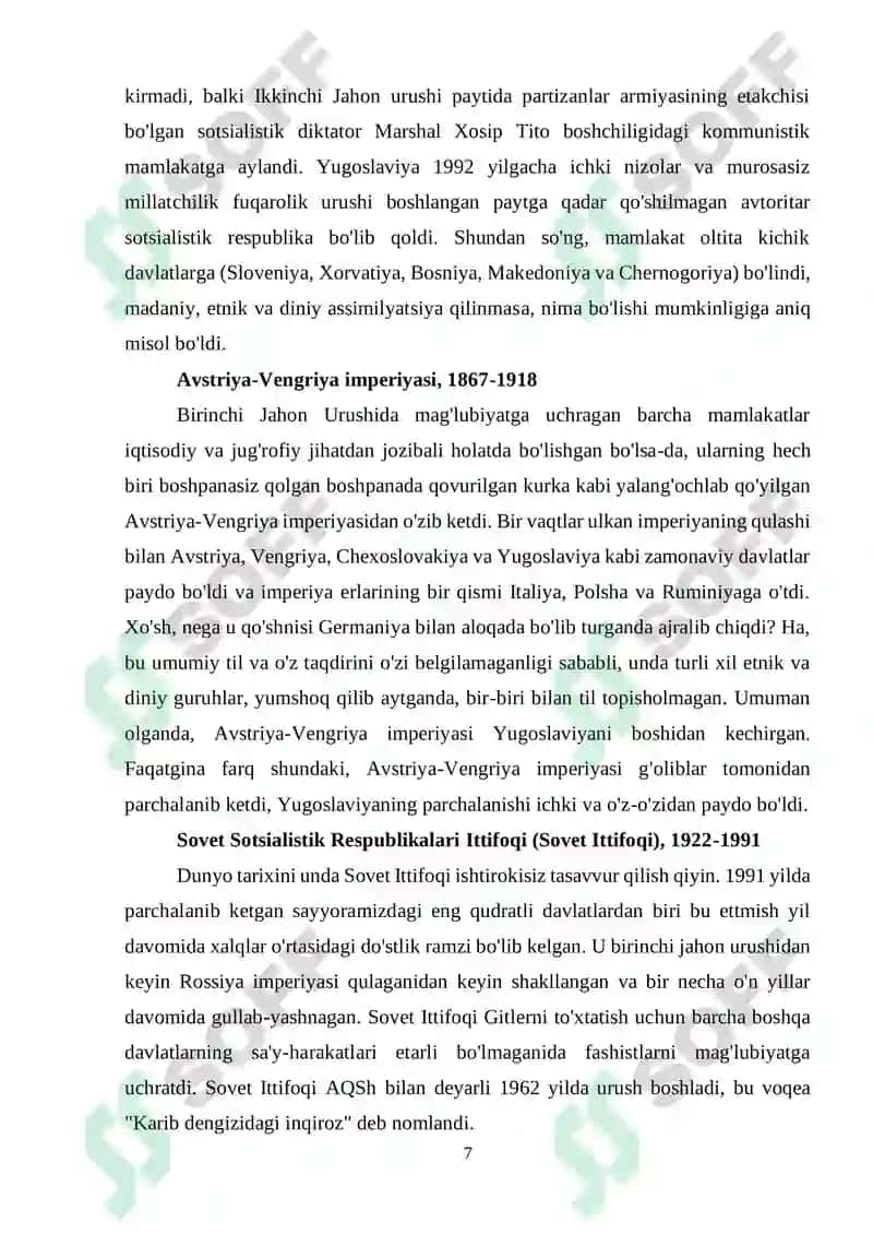 AQSH VA YEVROPA MAMLKAKATLARI 6