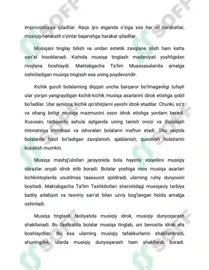 Maktabgacha taʼlim tashkilotlarida musiqaviy tarbiyaning maqsad va vazifalari 7