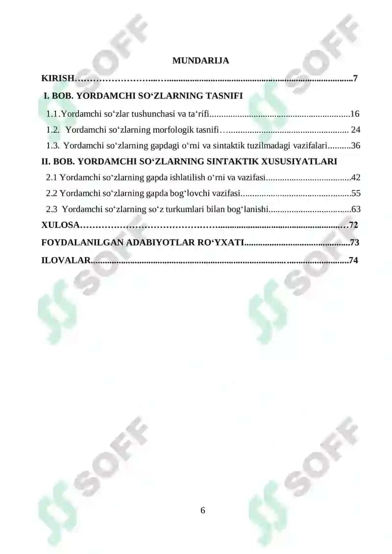 Yordamchi soʻzlarning grammatik xususiyatlari 7