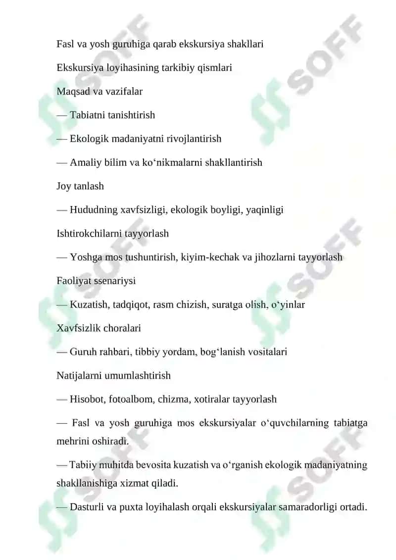 Tabiat bilan tanishtirish metodikasi 7