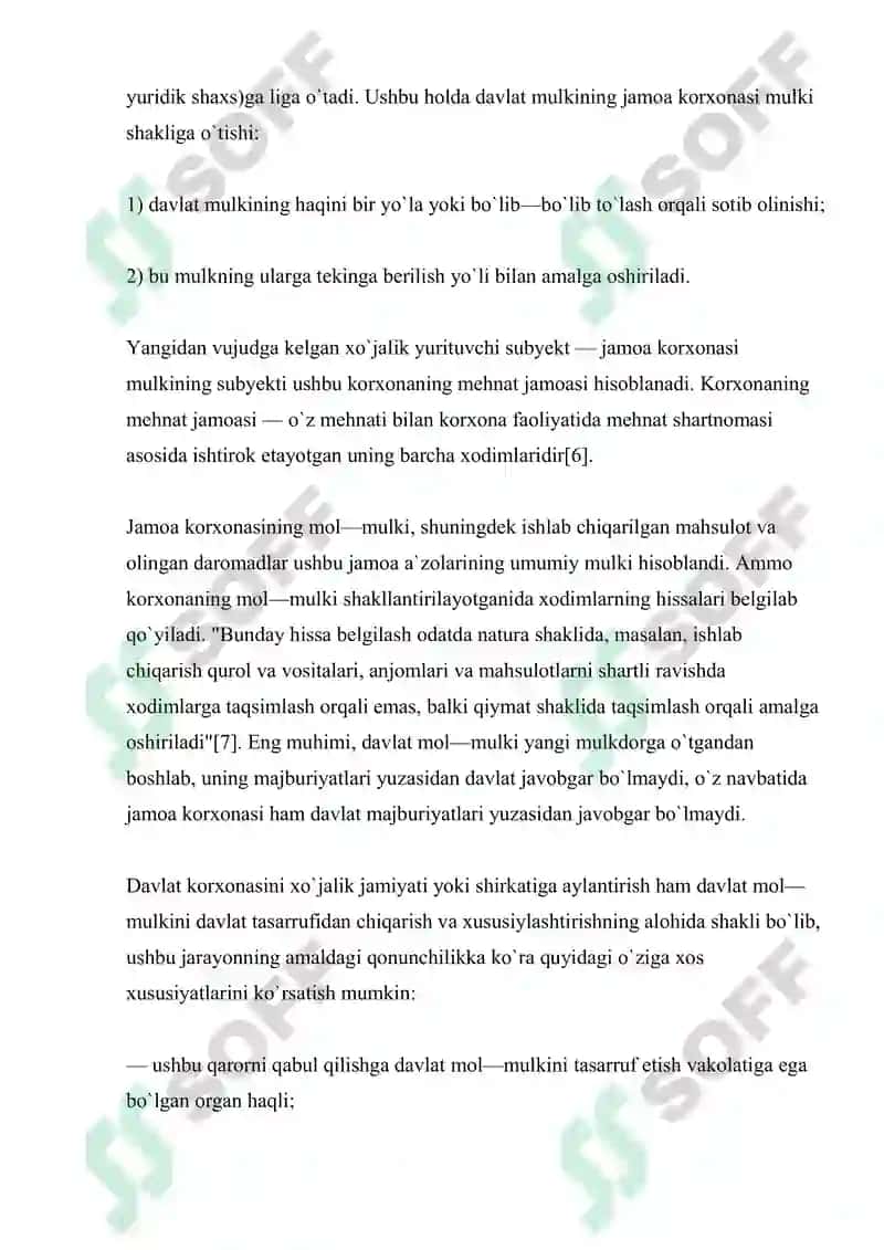 Mulkni Davlat Tasarrufidan Chiqarish 7