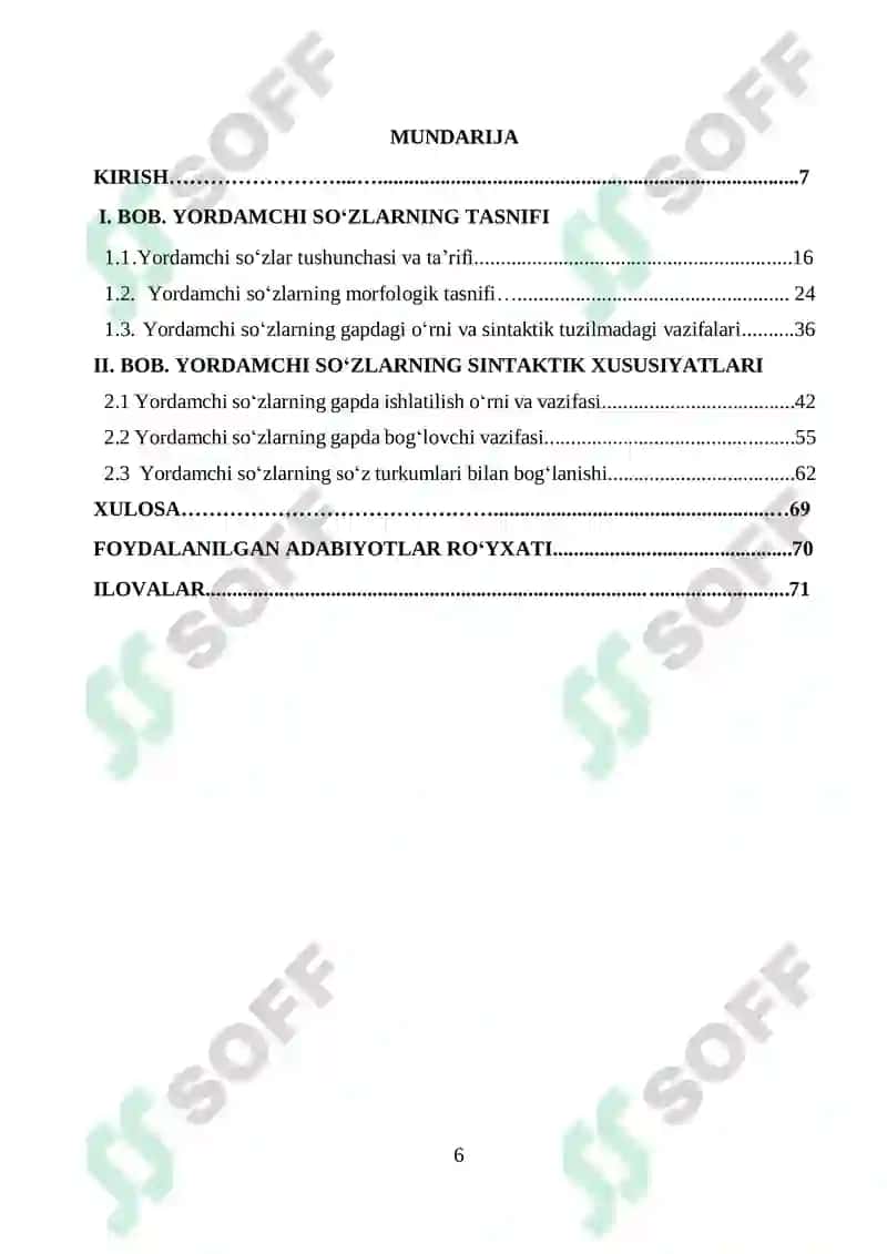 Yordamchi soʻzlarning grammatik xususiyatlari 7