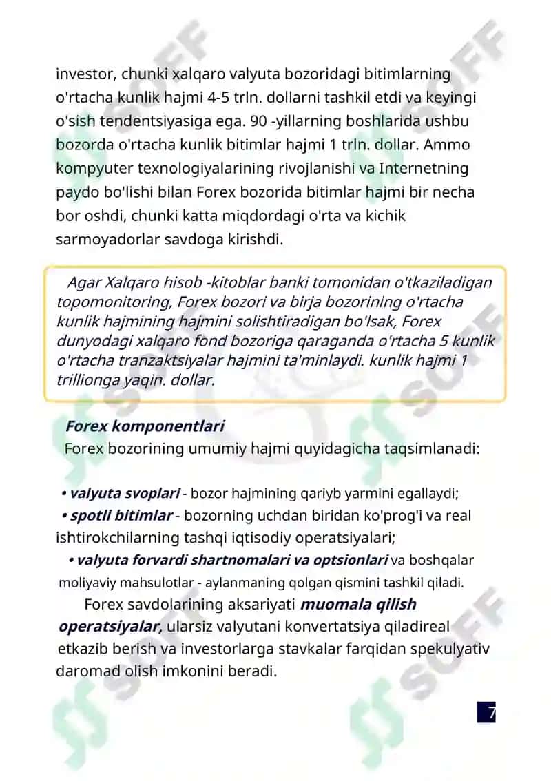 FOREX UZ 7