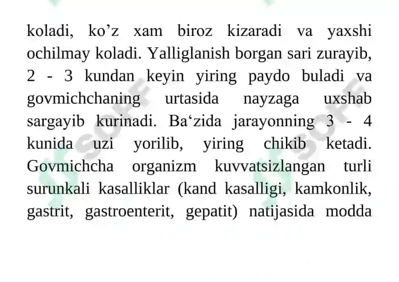 Qovoq kasalliklari 7
