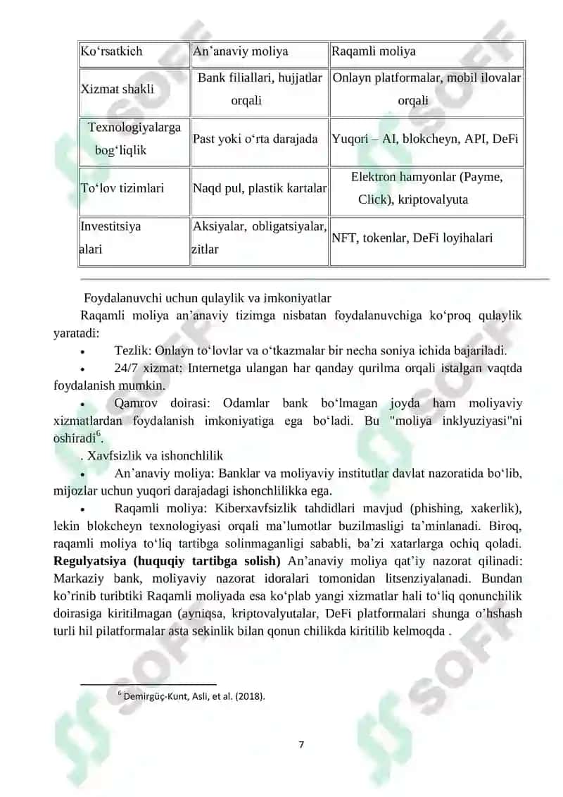 Raqamli moliya faniga kirish 7