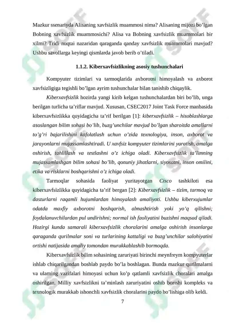 Kiberxavfsizlik asoslari 7