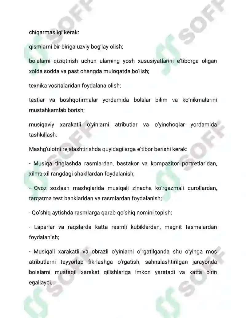 Maktabgacha yoshdagi bolalarga musiqiy tarbiya berish metodlari 7
