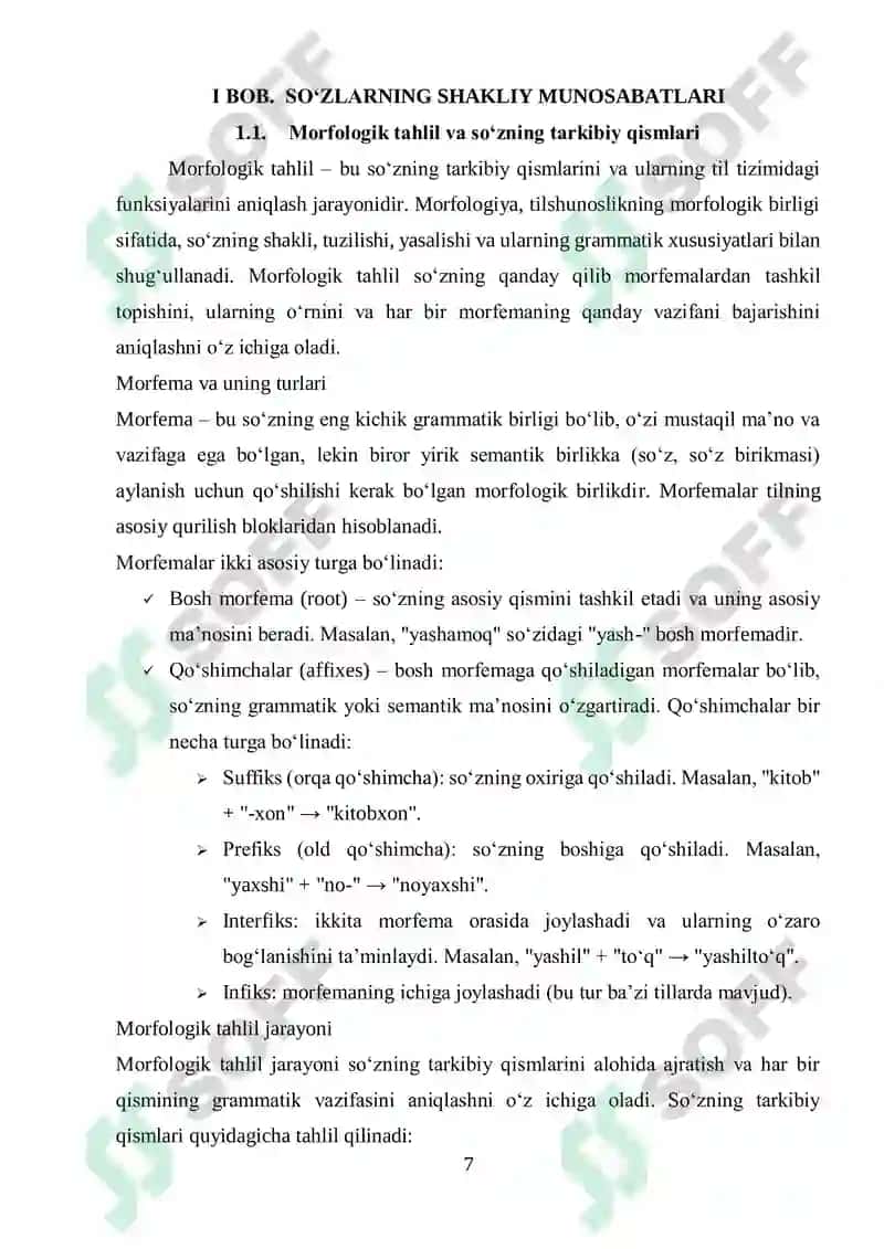 Ona tili va oʻqish savodxonligi va uni oʻqitish metodikasi 7