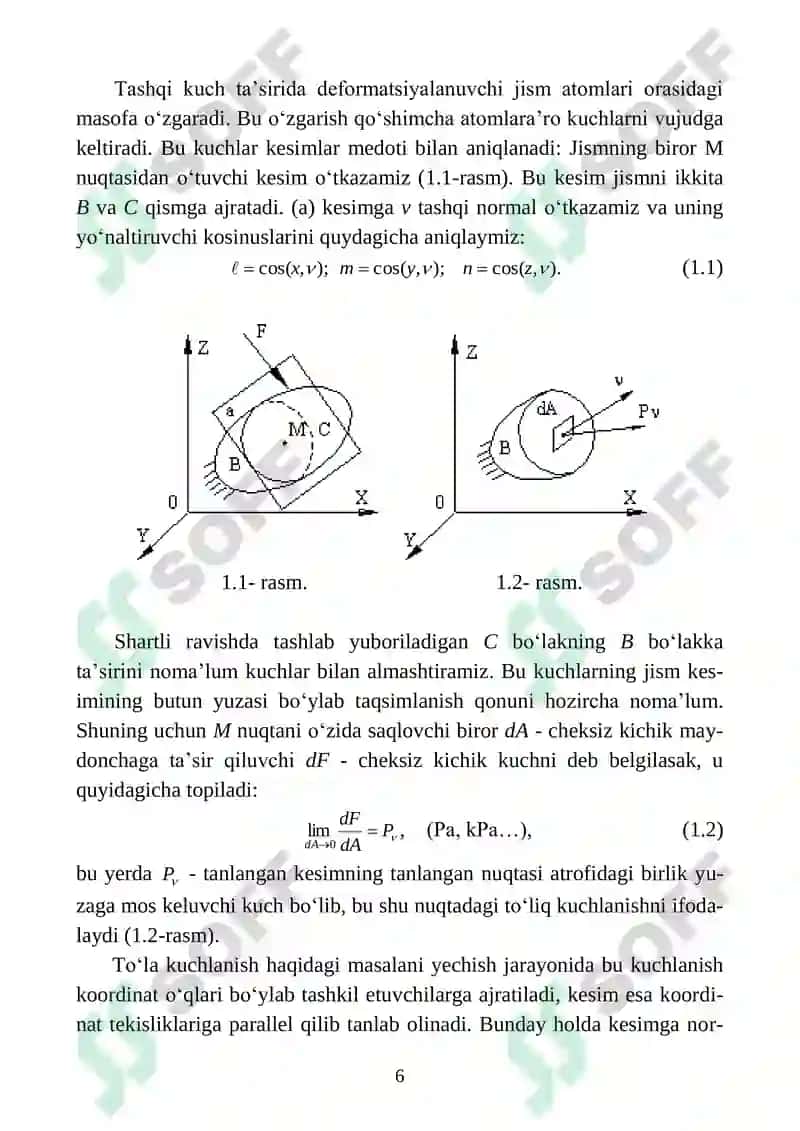 Elastiklik nazariyasi fanidan mustaqil ishlar topshiriqlari va ularni bajarishga oid uslubiy ko‘rsatmalar 7