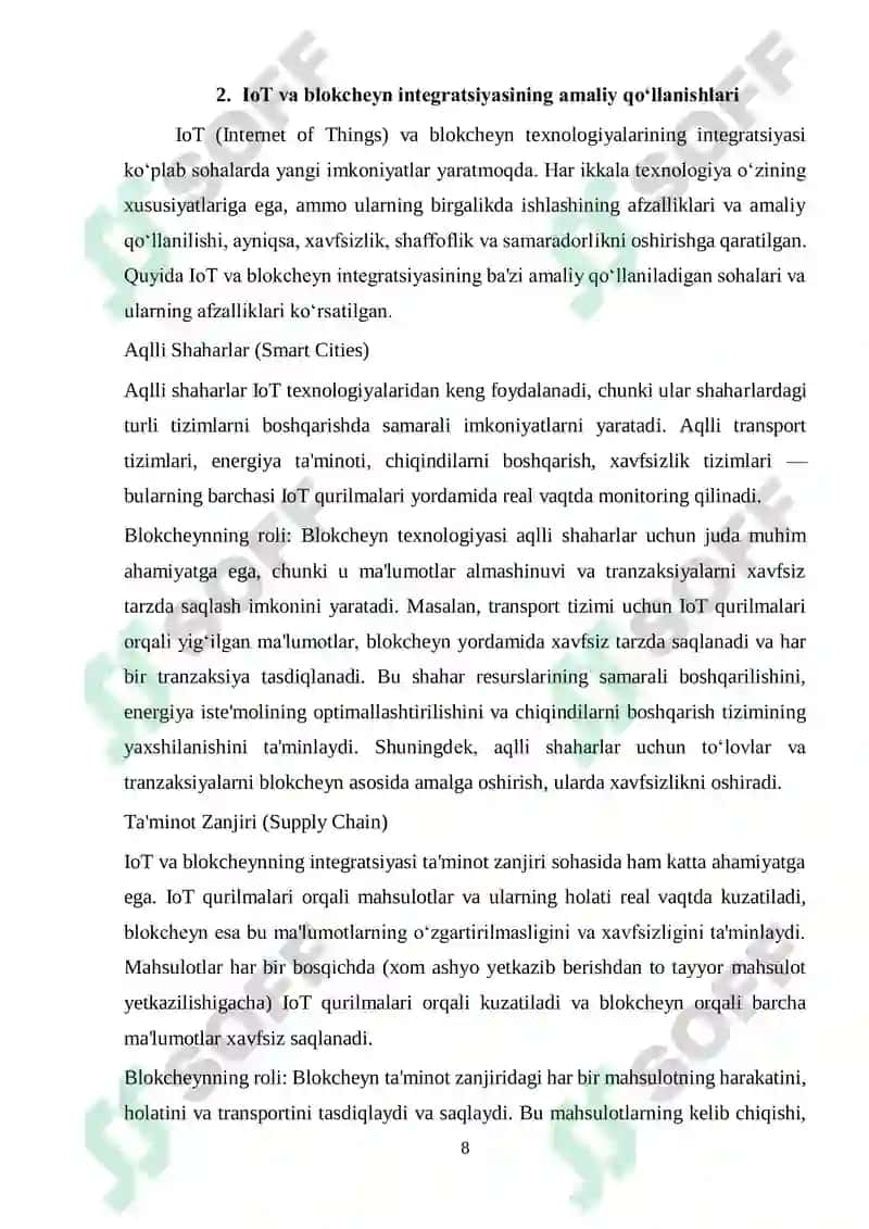 IoT va blokcheyn texnologiyalarining integratsiyasi 8