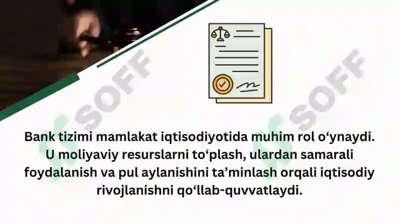 Oʻzbekiston Respublikasida bank tizimi 8