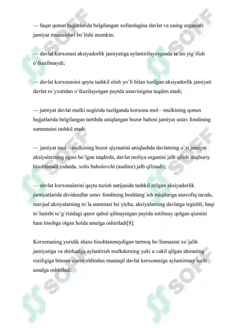 Mulkni Davlat Tasarrufidan Chiqarish 8