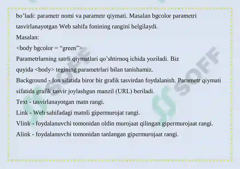 HTML DASTIRIDA “MEN SHIFOKORMAN” PORTFOLIOSINI YARATISH 8