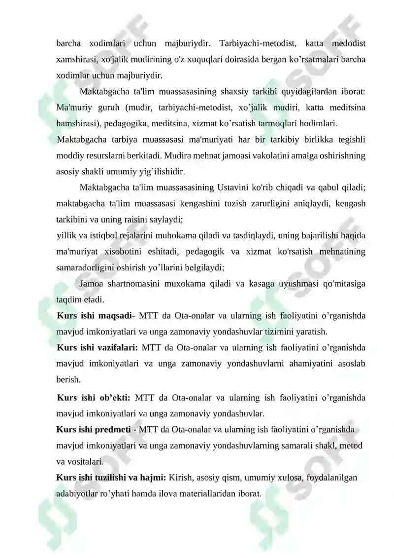 Ota-onalar jamoatchiligi va ularning ish faolyati 8