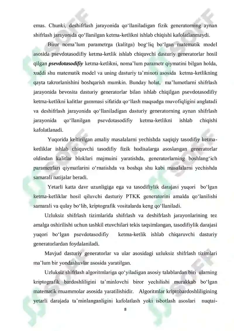 Blokli simmetrik shifrlash algoritmlari 8