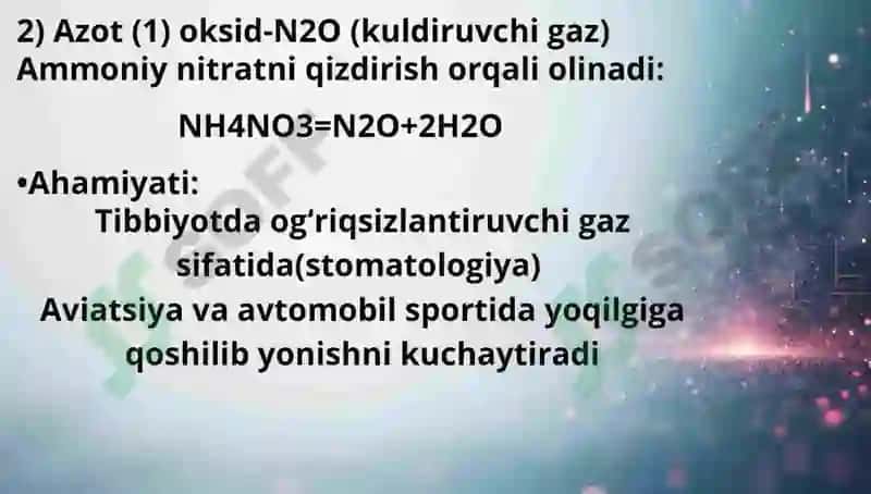 Kimyo mavzular bóyicha prezintatsiya tóplam 8