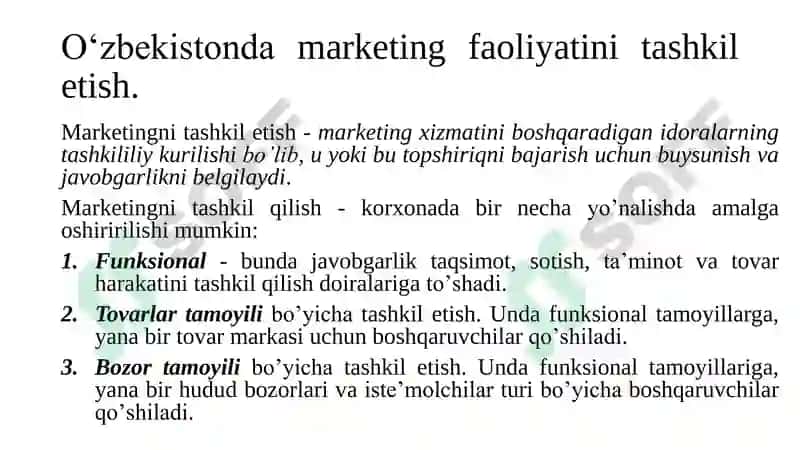 MАRKETINGNI TАRKIBIY TUZILISHI 8