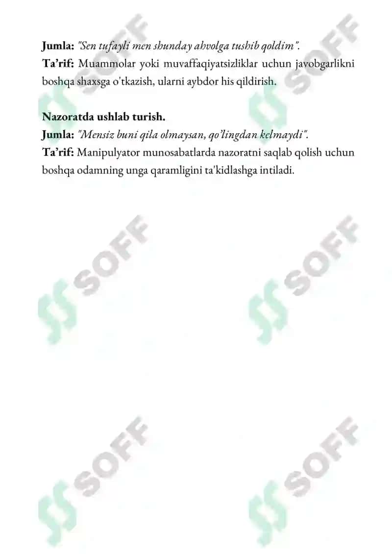 Manipulyatsiya sanʼati 8