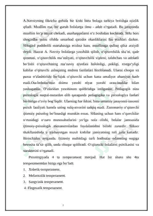 Pedagogik nizolarni bartaraf qilishda adolat mezoni 7