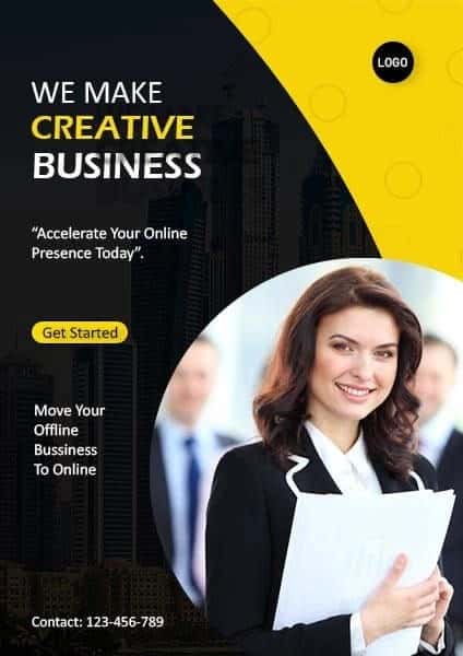 Premium Starter Pack CV + Instagram Posts + Business Plan (Editable) 1