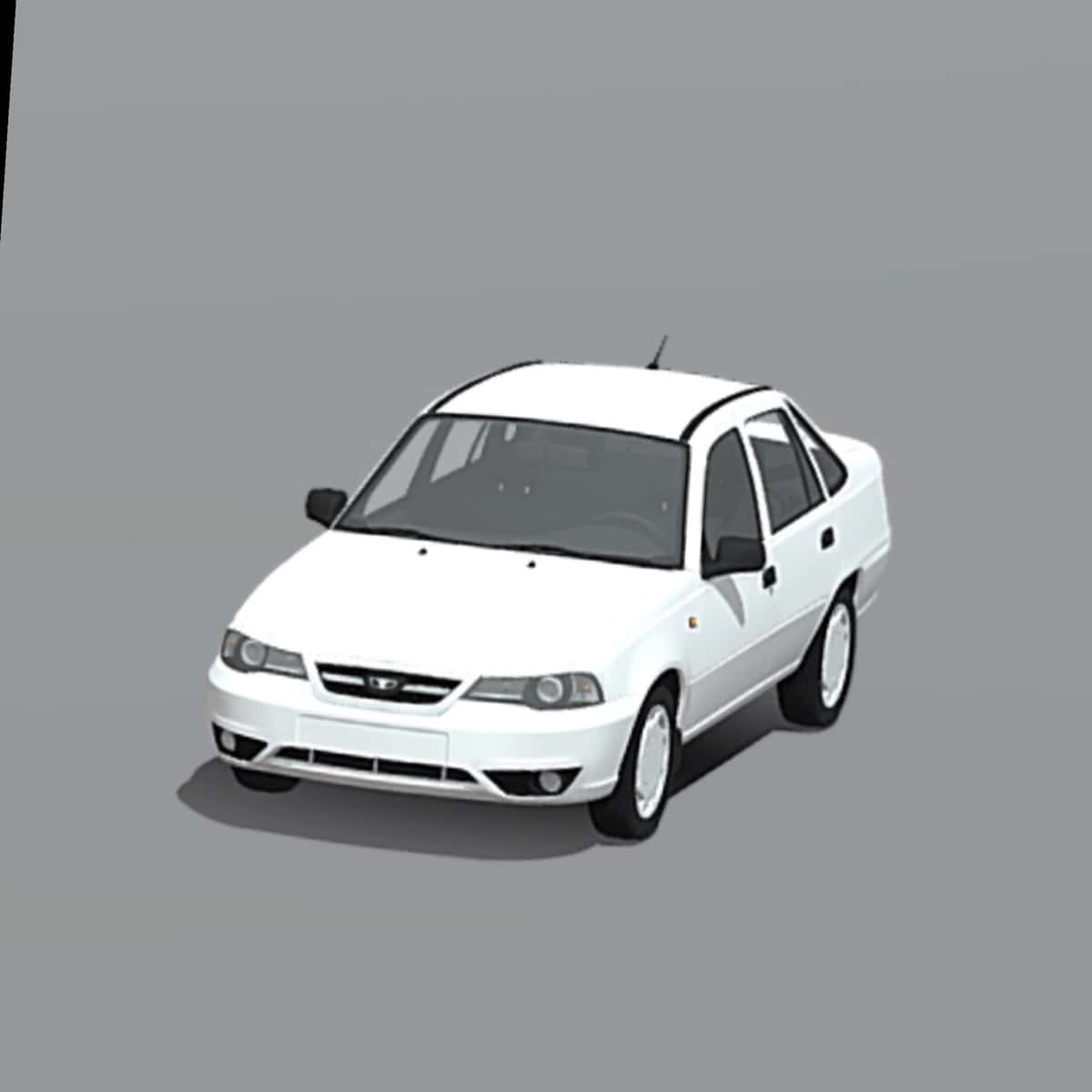 Daewoo Nexia 2 — Yengil avtomobil 3D modeli 2