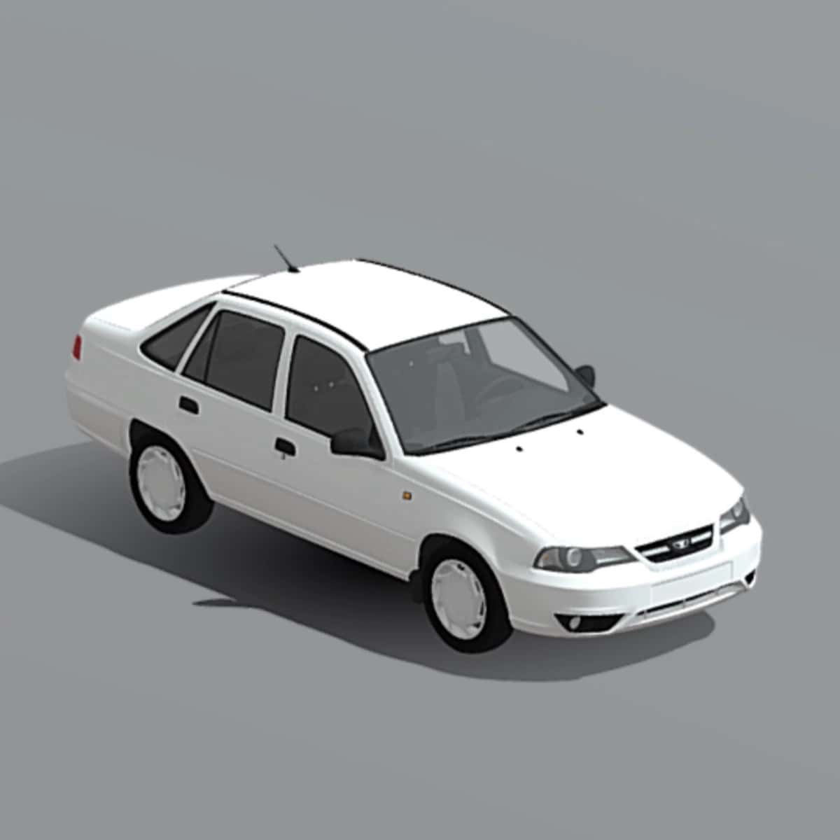 Daewoo Nexia 2 — Yengil avtomobil 3D modeli 1