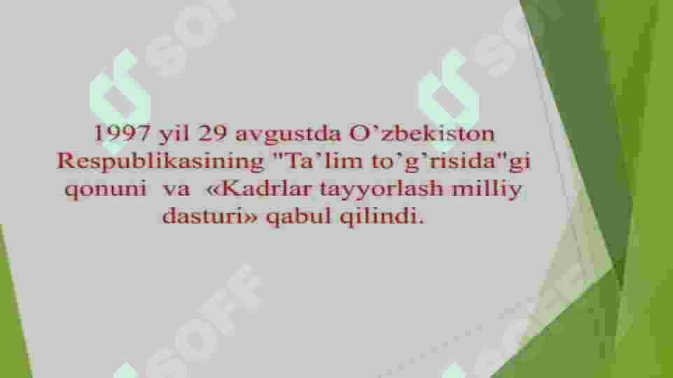 Ta'lim mazmuni 3
