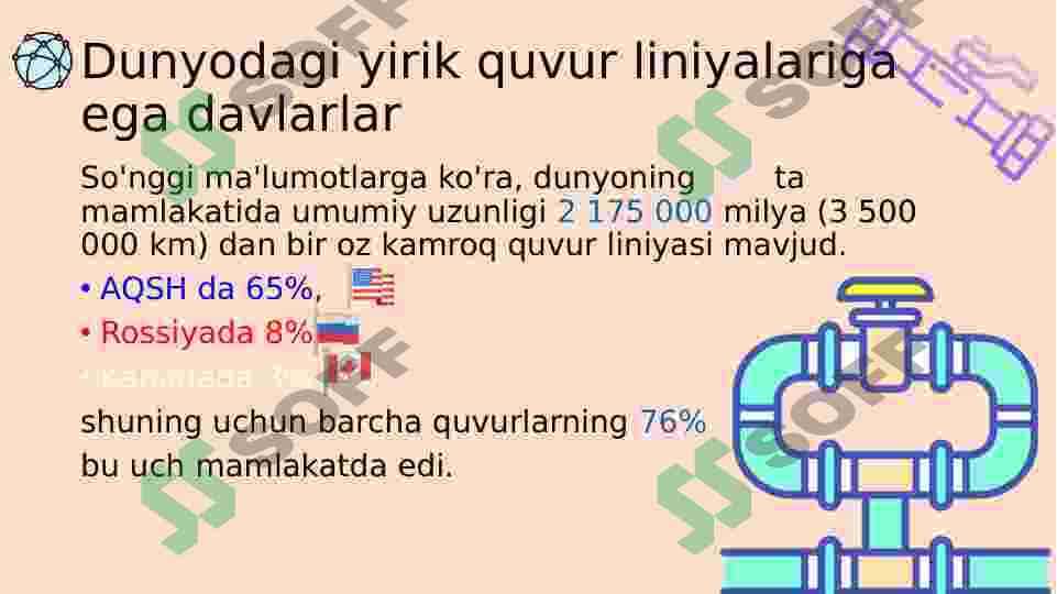 logistikada quvur va elektr energiya  jarayonini tashkil etish 4