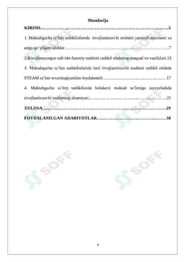 Maktabgacha ta’lim tashkilotlarida rivojlantiruvchi muhitni yaratish 4
