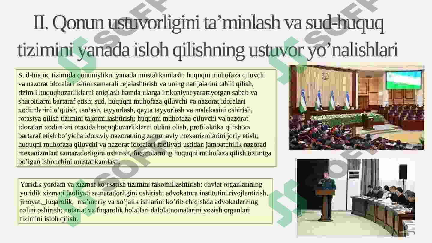 2017-2021 yillarda O‘zbekiston Respublikasini yanada rivojlantirish bo‘yicha Harakatlar strategiyasi 8