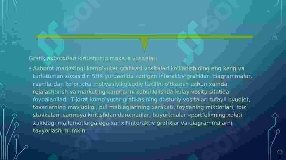 Grafik axborotlarni kiritishning maxsus vositalari 4