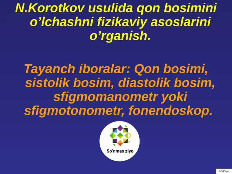 Tomirdagi qon bosimini o‘lchashning usullari 1