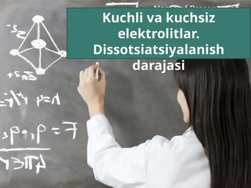 Kuchlivakuchsizelektrolitlar 1