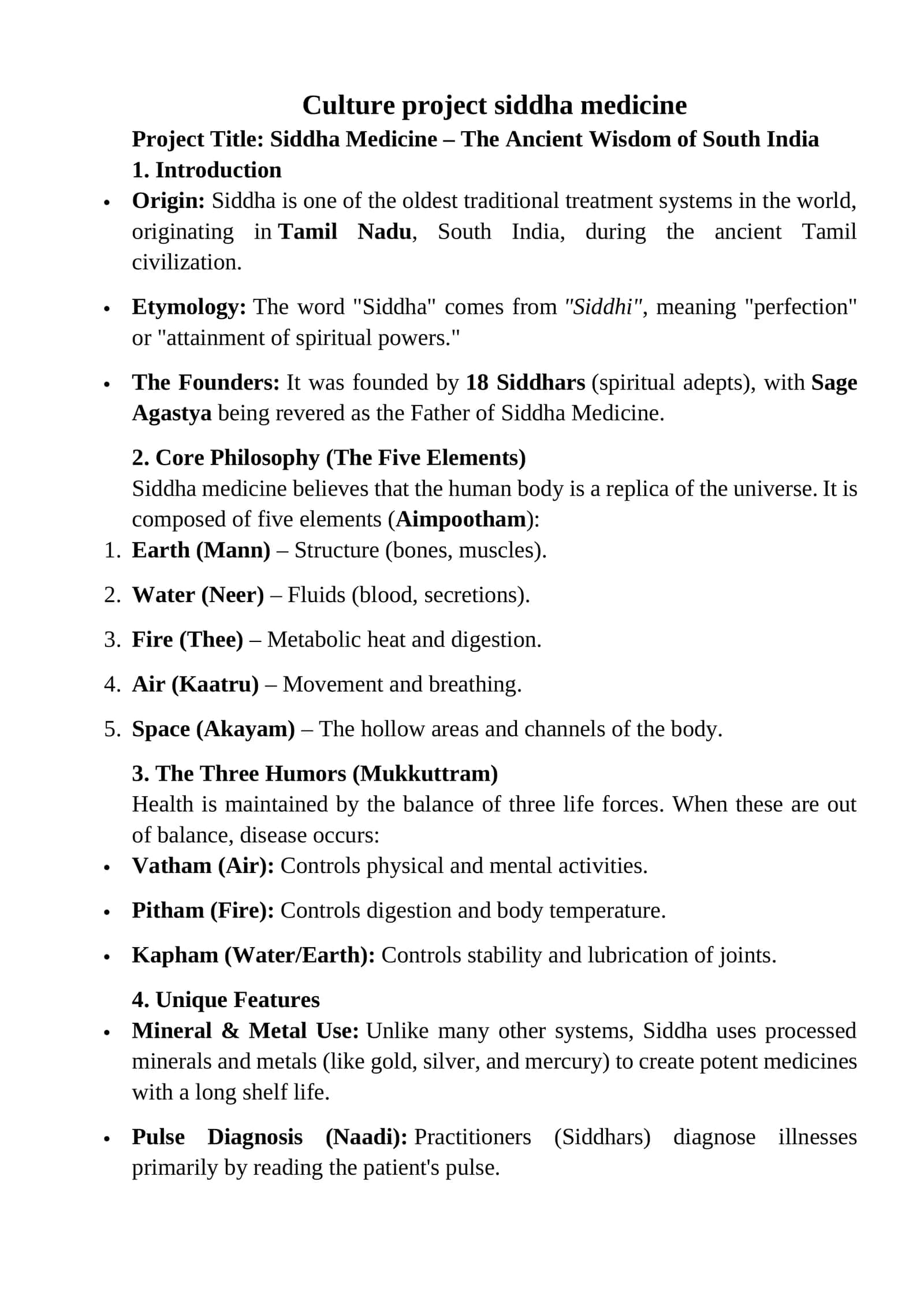 Siddha Medicine – The Ancient Wisdom of South India 1