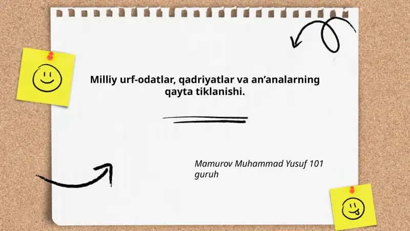 Milliy urf-odatlarni qayta tiklashning tarixiy asoslari 1
