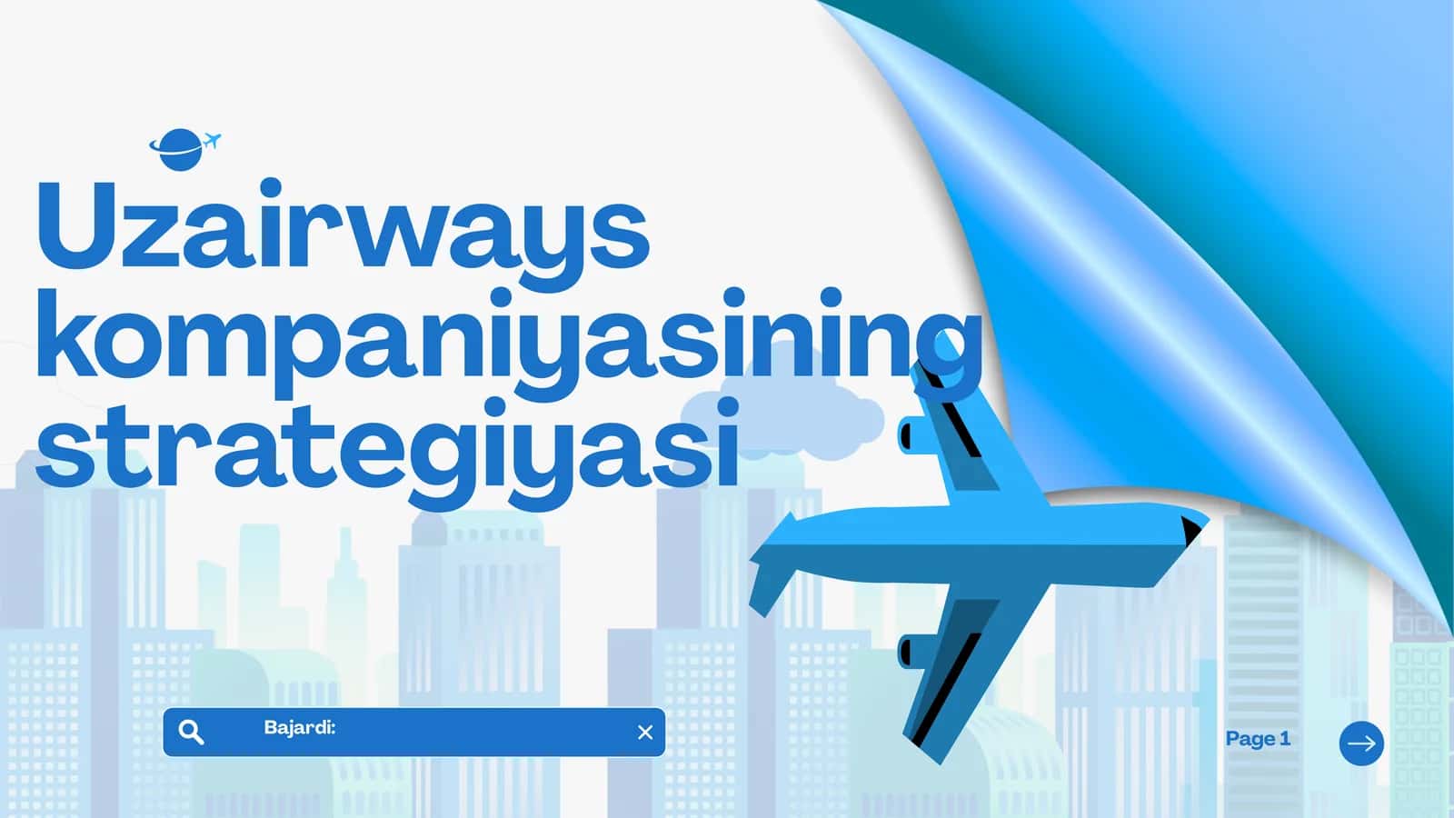 Uzairways kompaniyasining menejment strategiyasi 1