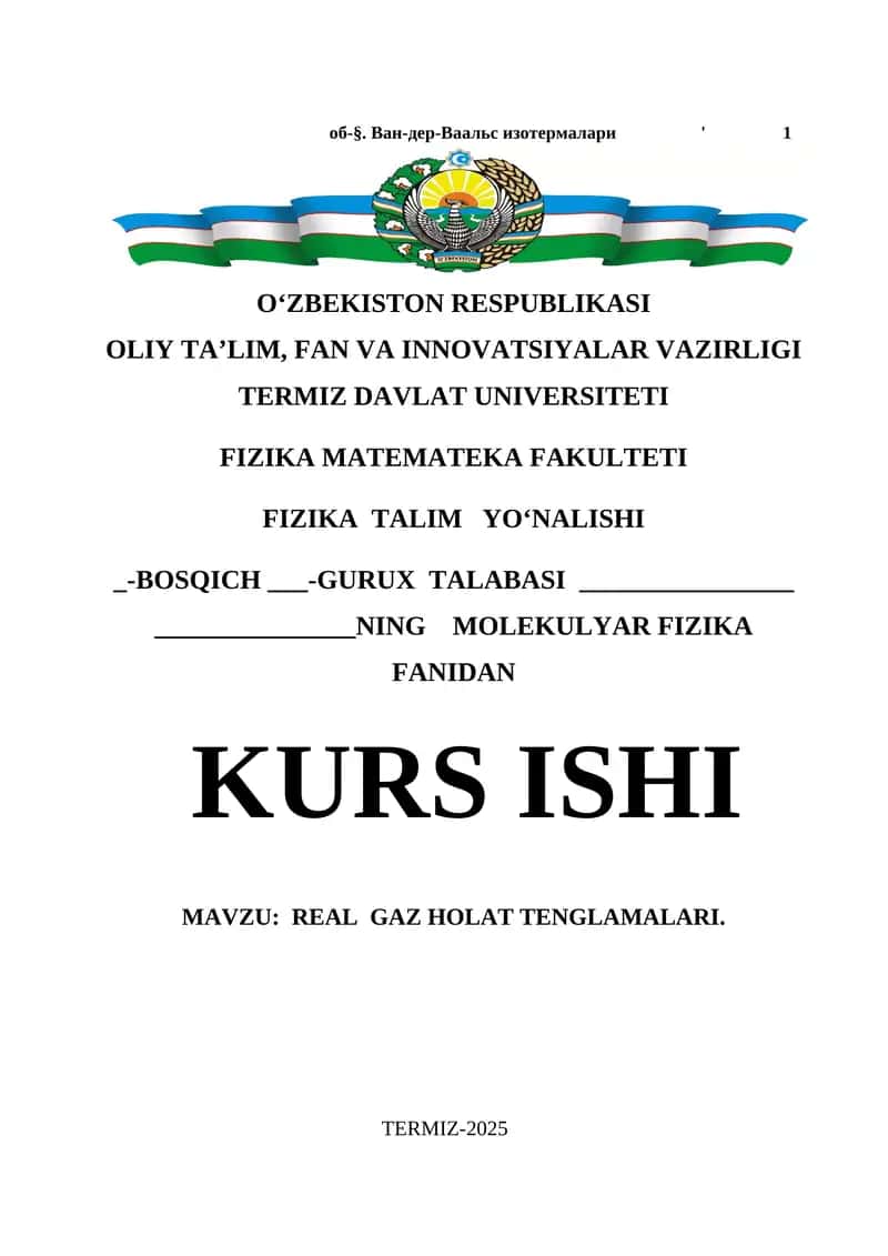REAL  GAZ HOLAT TENGLAMALARI 1