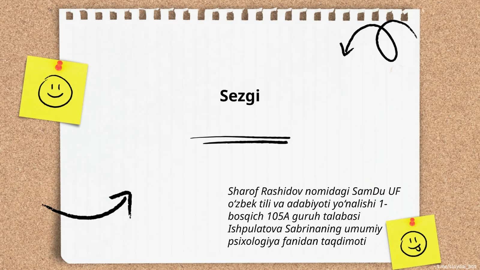 Sezgi 1