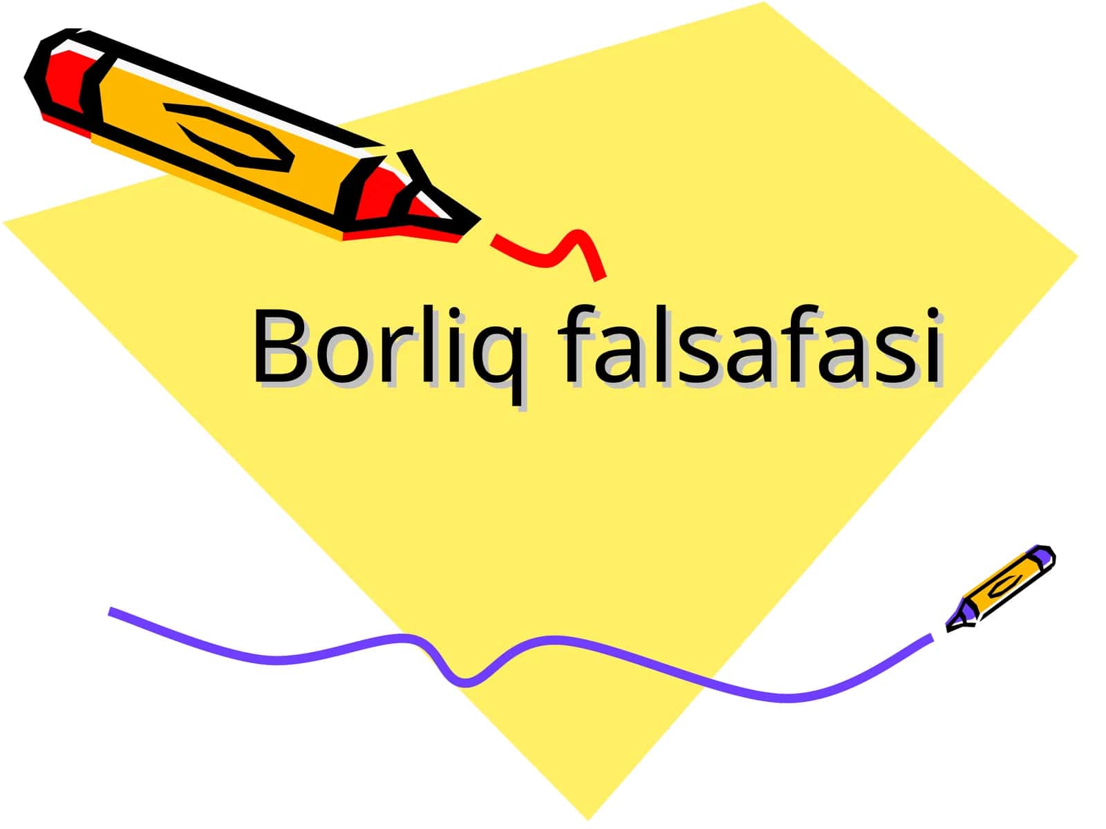Borliq falsafasi 1